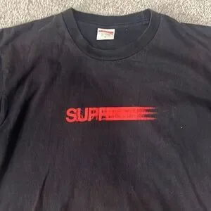 Supreme Motion Logo Tee Black　xl Supreme motion logo tee - Gem